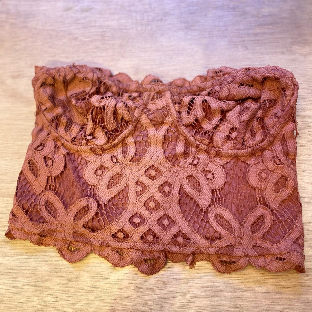 FP Adella Corset Bra in Copper